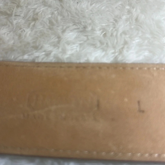 Vintage Women’s Brown Leather Belt Sz L Made USA Hankton 337 Colorful Starbursts - Picture 9 of 16